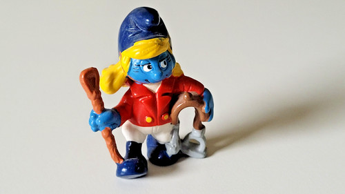 Schtroumpfette cavaliere - schtroumpfette,