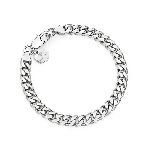 Bracelet homme argent acier - bracelet,
