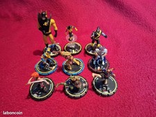 9 Figurines Heroclix Marvel et