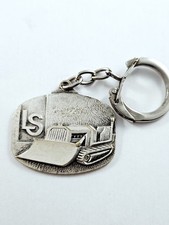 PORTE-CLES - TRACTEUR Bulldozer ENGIN BTP - BOULOGNE sur SEINE 1960s - Métal -