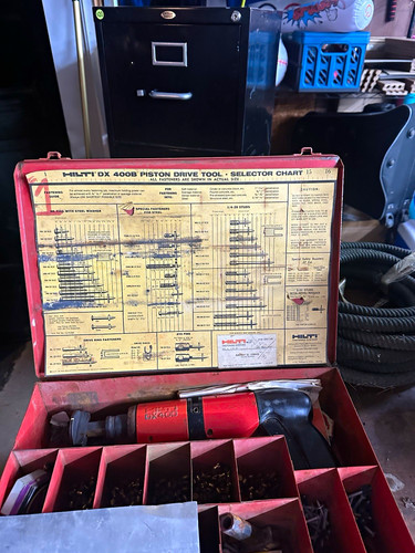 Hilti 400b powder actuated - 400b,