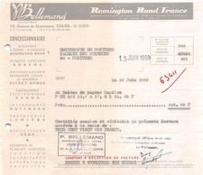 1966 REMINGTON RAND FRANCE A TOURS - UNIVERSITE DE POITIERS FACULTE DES SCIE