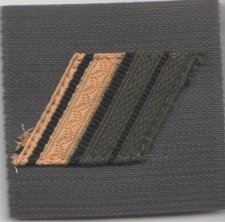 GALON Militaire Grade de poitrine pour CAPORAL-CHEF