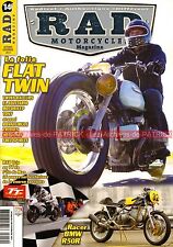 RAD MAGAZINE 14 BMW R50 S Racing R100/7 NINE T DUCATI Monster TRIUMPH Bonneville