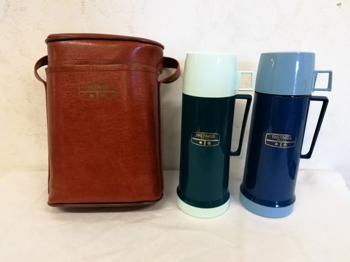 Bouteilles thermos vintage - thermos,