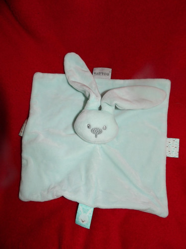 Doudou plat nattou lapin - doudou,