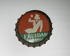 Rare Capsule Ancienne De Soda FRUIDAM Raisin Années 50