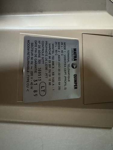 Minitel matra vintage - 1,