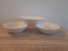 3 coupelles torsadées Johnson Brothers England