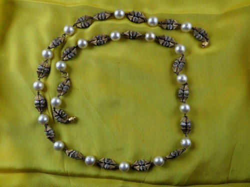 Ancien grand collier fantaisie - ancien,