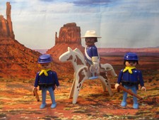Playmobil Western Cavalerie Vintage 3773 / Nordiste / Fort Bravo / Artillerie