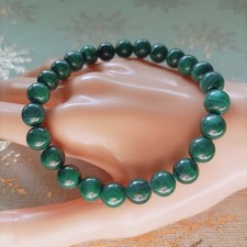 Malachite Bracelet Classique perles 6 mm ou 8 mm - Pierres de Lithothérapie