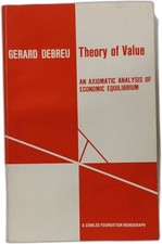 Theory of Value - an axiomatic analysis of economic equilibrium | Bon état