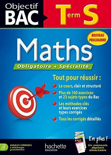 Objectif bac maths terminale - bac,