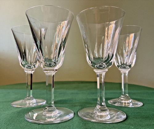 Lot verres vin - 4,