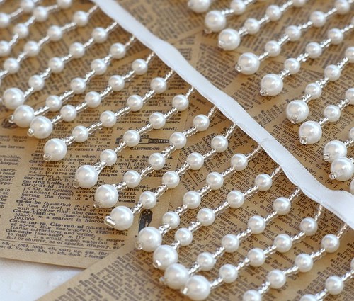 Frange franges perles - franges, en
