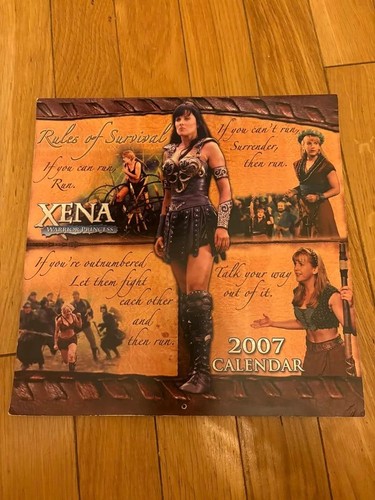 Calendrier 2007 série xena - calendrier, la