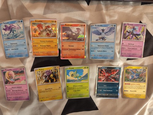 Lot cartes pokémon - 10,