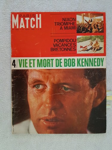 Paris match 1006 08 1968 - match, 17/08/1968
