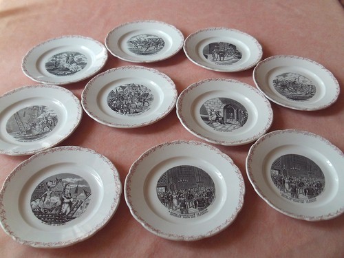 Assiettes parlantes en - 10,