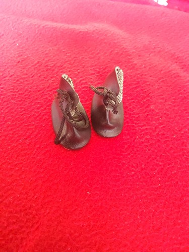 Chaussure poupee ancienne - poupee,