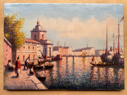 Venise tableau peinture - tableau,