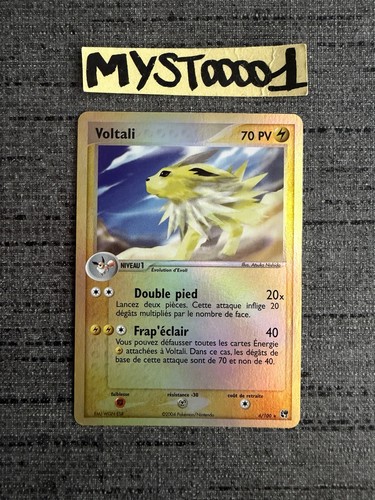 Carte pokémon voltali - carte, 6/100