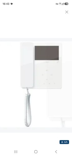 Visiophone elvox blanc neuf - visiophone,