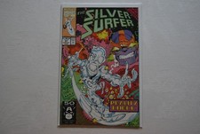 SILVER SURFER 57 Thanos Infinity Gauntlet Crossover Marvel 1991 TBE+