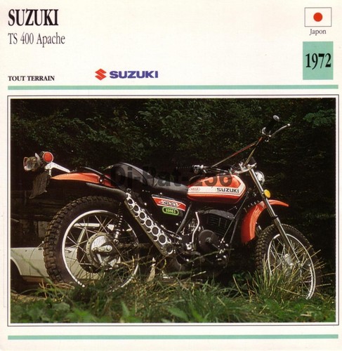 Fiche moto suzuki ts - suzuki,