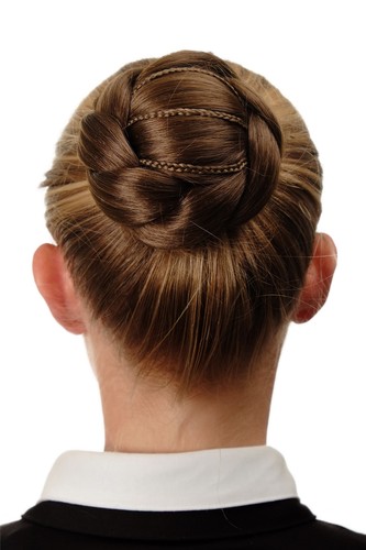 Cher tressé chignon - tressé,