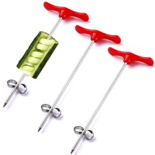 3 Pièces Tour de Pomme de Terre Coupeur Spirale Twister de Pommes de Terre Co...