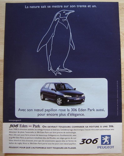 Publicité papier voiture - -,