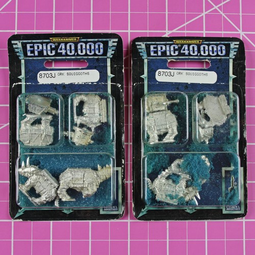 Epic 40k ork squiggoths 2 - epic,