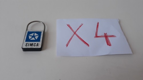 Porte clé simca 1000 - porte-clé,