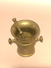 Ancien mortier pilon bronze - pilon,