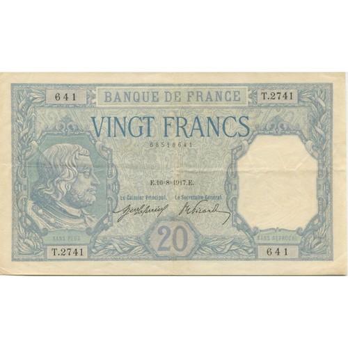 France francs bayard - france,, 20