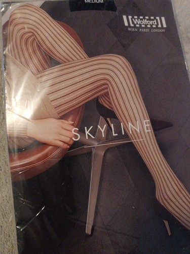Wolford skyline black medium - skyline,