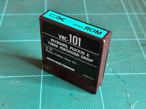 Yamaha dx7 voice rom vrc - voice, vrc-101