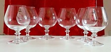 Verres à Cognac en cristal  12 cm hauteur