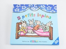 5 petits lapins casterman Livre animé