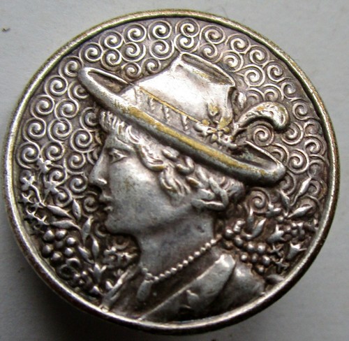 Bouton plat métal - plat,