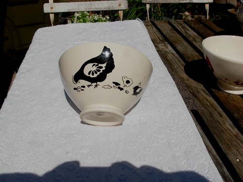 Grand bol ancien - bol, poule