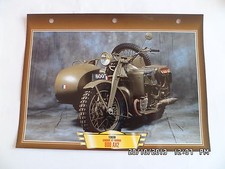 CARTE FICHE MOTO GNOME & RHONE