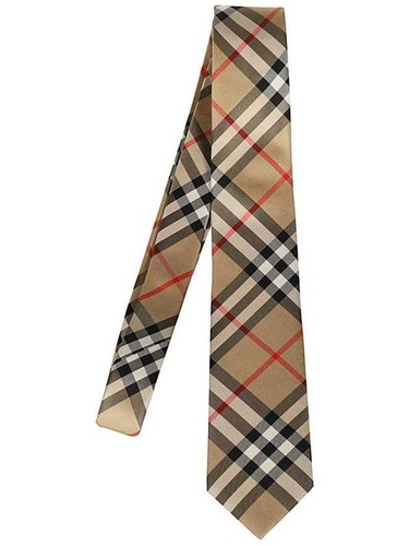 Burberry cravate soie à - cravate,