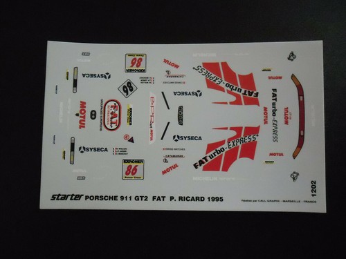 Decal porsche 993 - ,