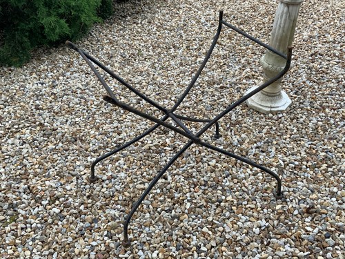 Ancien pied table jardin - ancien,