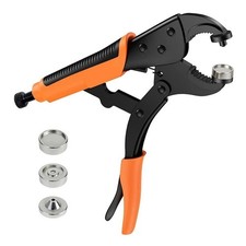 Pince À Snap Avec Trois Matrices Pour Snap En Cuir Et Couture