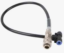 Raccord rapide en T pour pistolet à air avec tuyau de 50cm