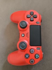 ? Manette Sony DualShock 4 V2 Rouge – PS4 Originale – Très Bon État ✅